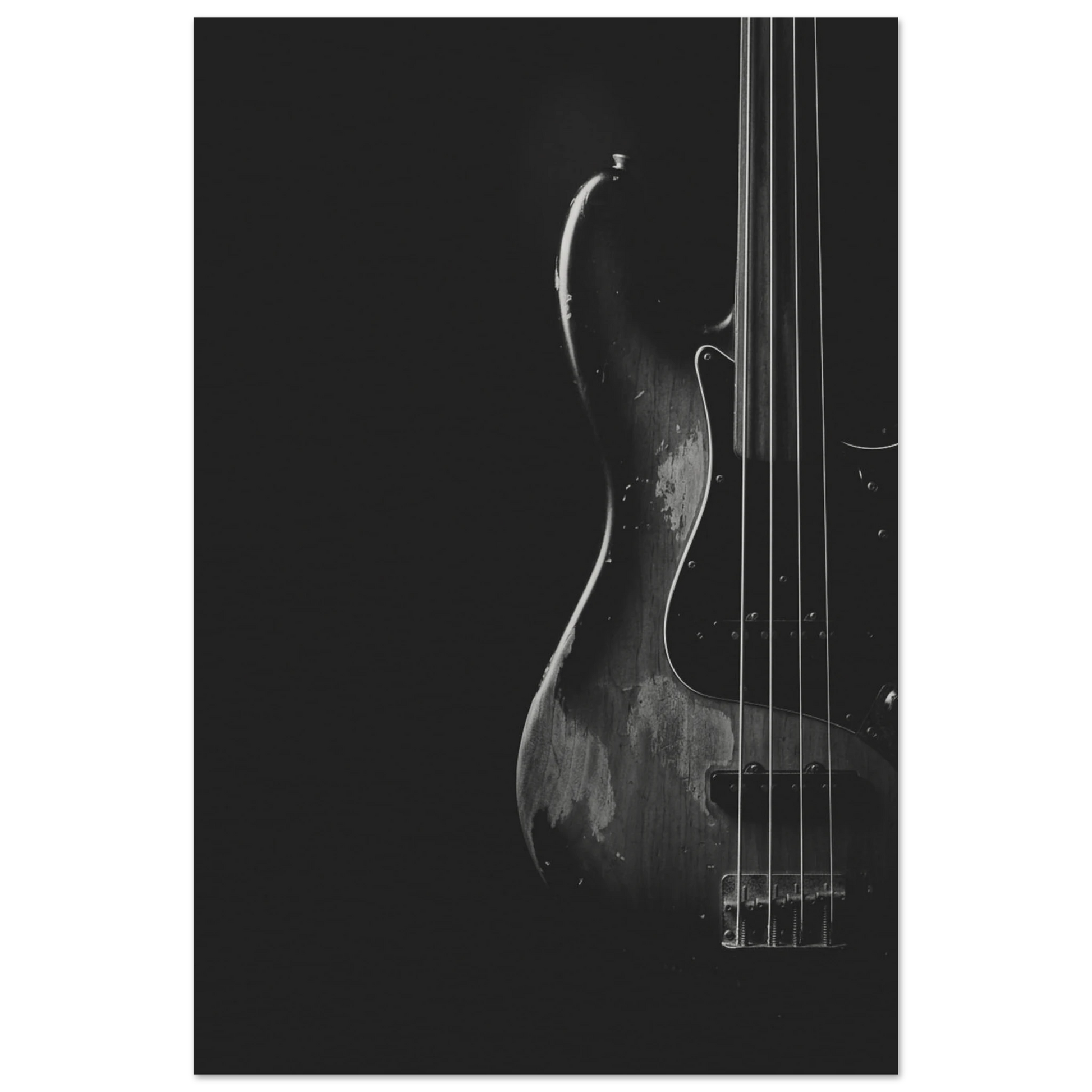 jaco pastorius bass print