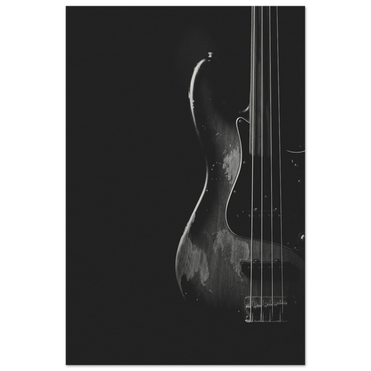 jaco pastorius bass print