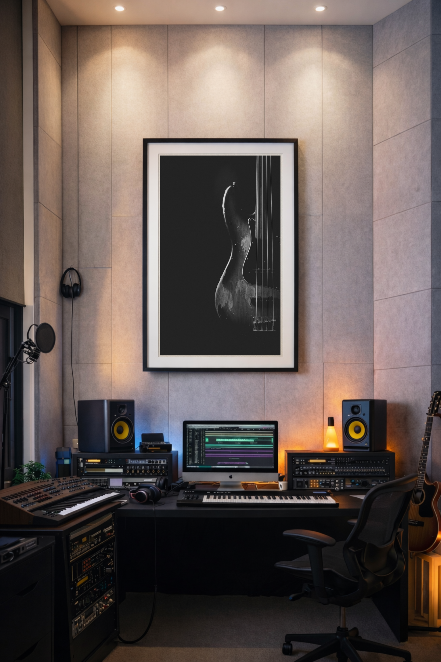 Jaco Pastorius Bass Print